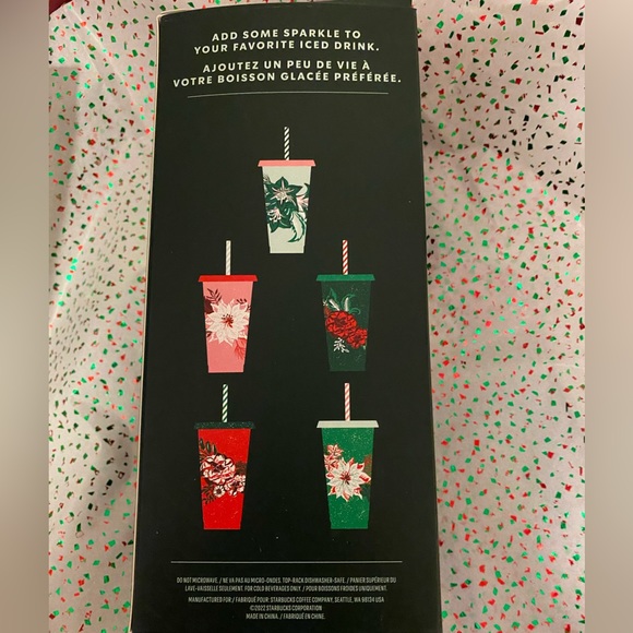 Starbucks Dining Nibstarbucks Reusable Cold Cups Poshmark